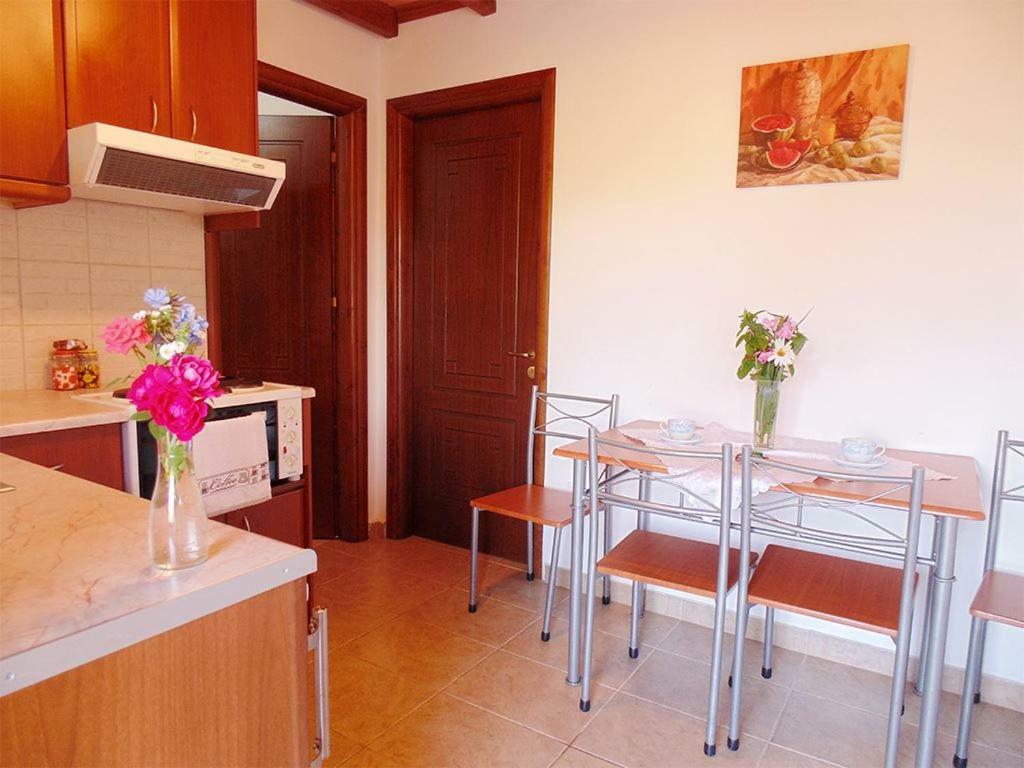 Christinas Lofts Apartment Agios Matthaios  ภายนอก รูปภาพ
